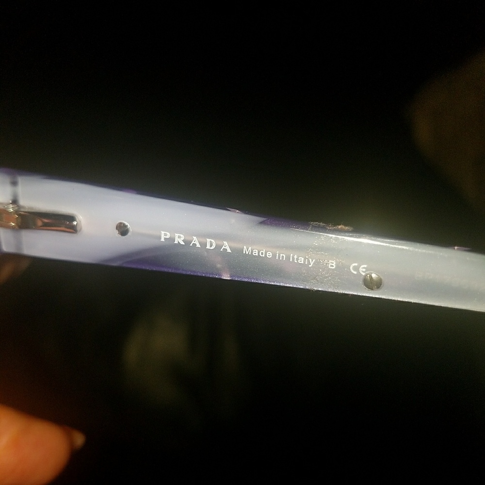 Prada prescription glasses used lenses can be popp - Picture 3 of 4